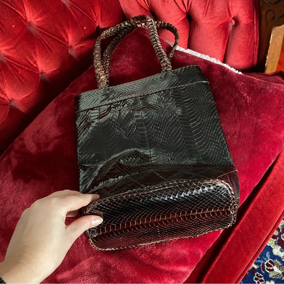 Vintage Snake Leather handbag 🐍 - Picture 2 of 3